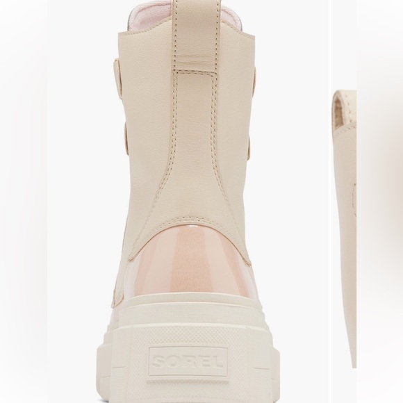 NWOB SOREL Caribou X waterproof bleached/ceramic chalk High-Top Boots size 9M - Picture 6 of 12